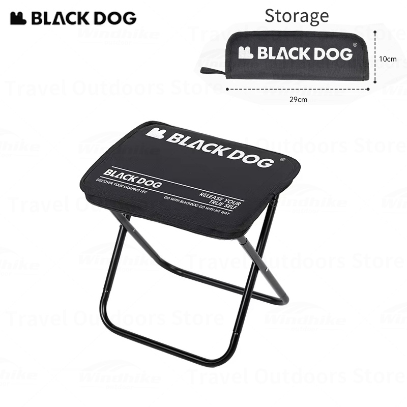 Fishing Backpack - Naturehike BLACKDOG Camping Stool Aluminum Alloy