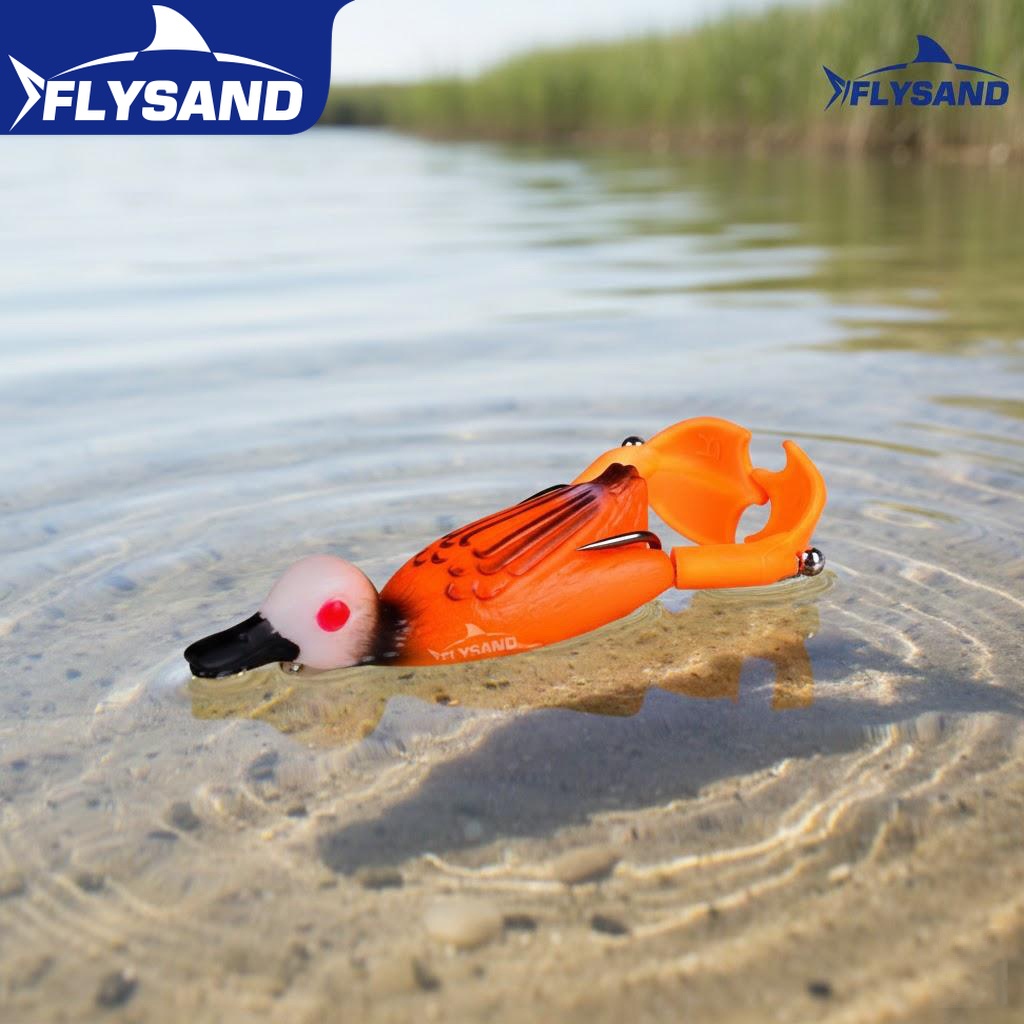 Bass Fishing Lure - Topwater Bass Fishing Lure Soft Rubber