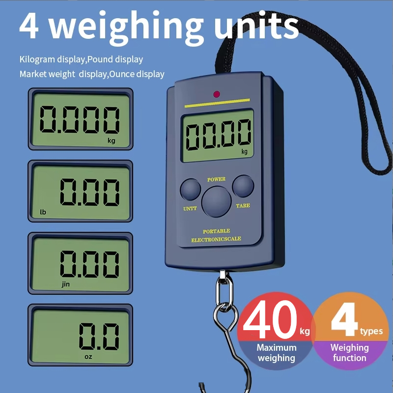 Fishing Equipment And Accessories - 1PC Multifunctional Mini 40kg/10g Electronic Hanging