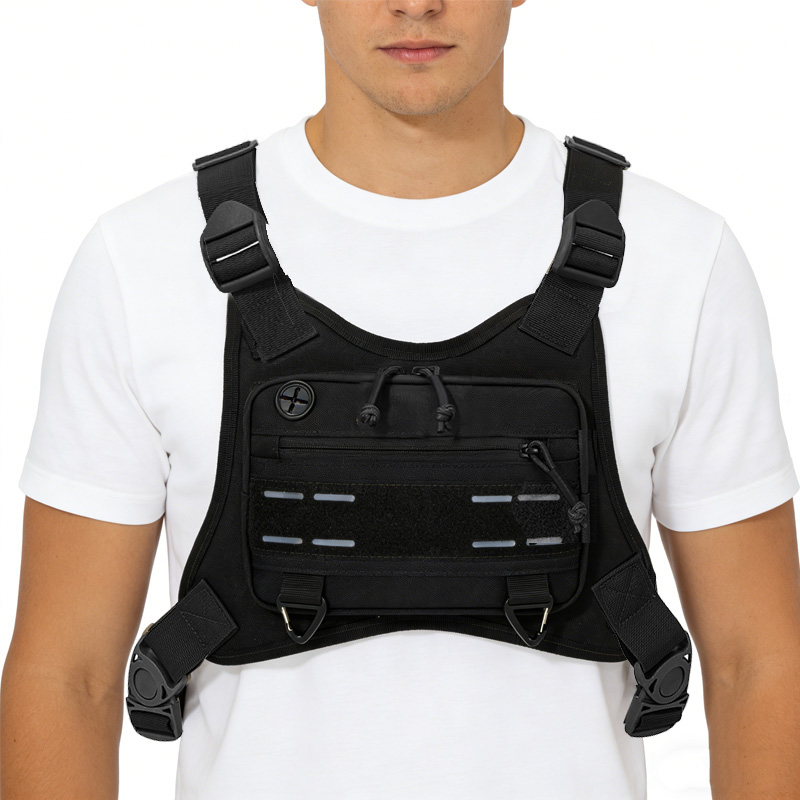 Fishing Backpack - Tactical Front Chest Rig Bag Vest