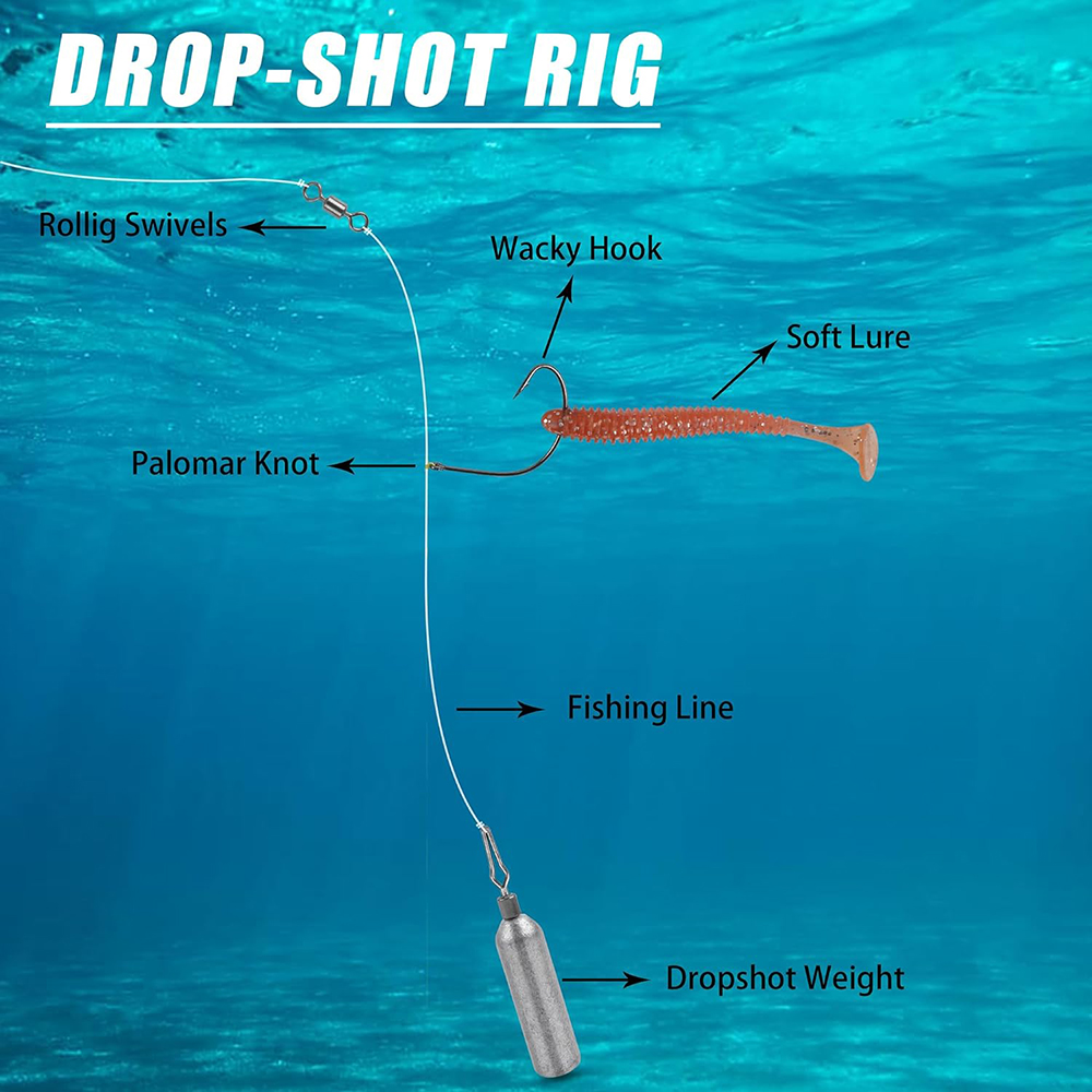 107Pcs Fishing Weights Sinker  - Bass Fishing Lure 评论和价格