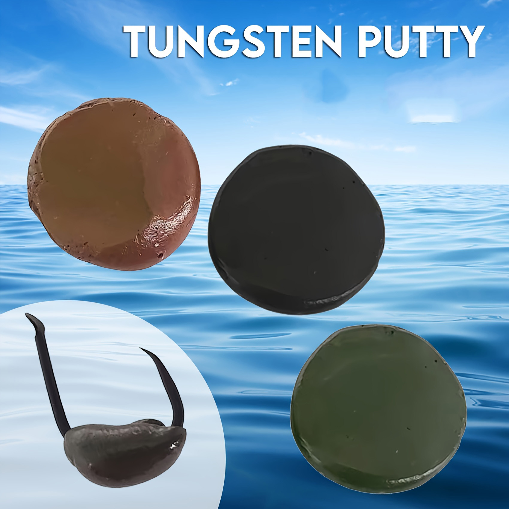 Tungsten Putty 0.5oz(15g) Tika - Fishing Equipment And Accessories 评论和价格