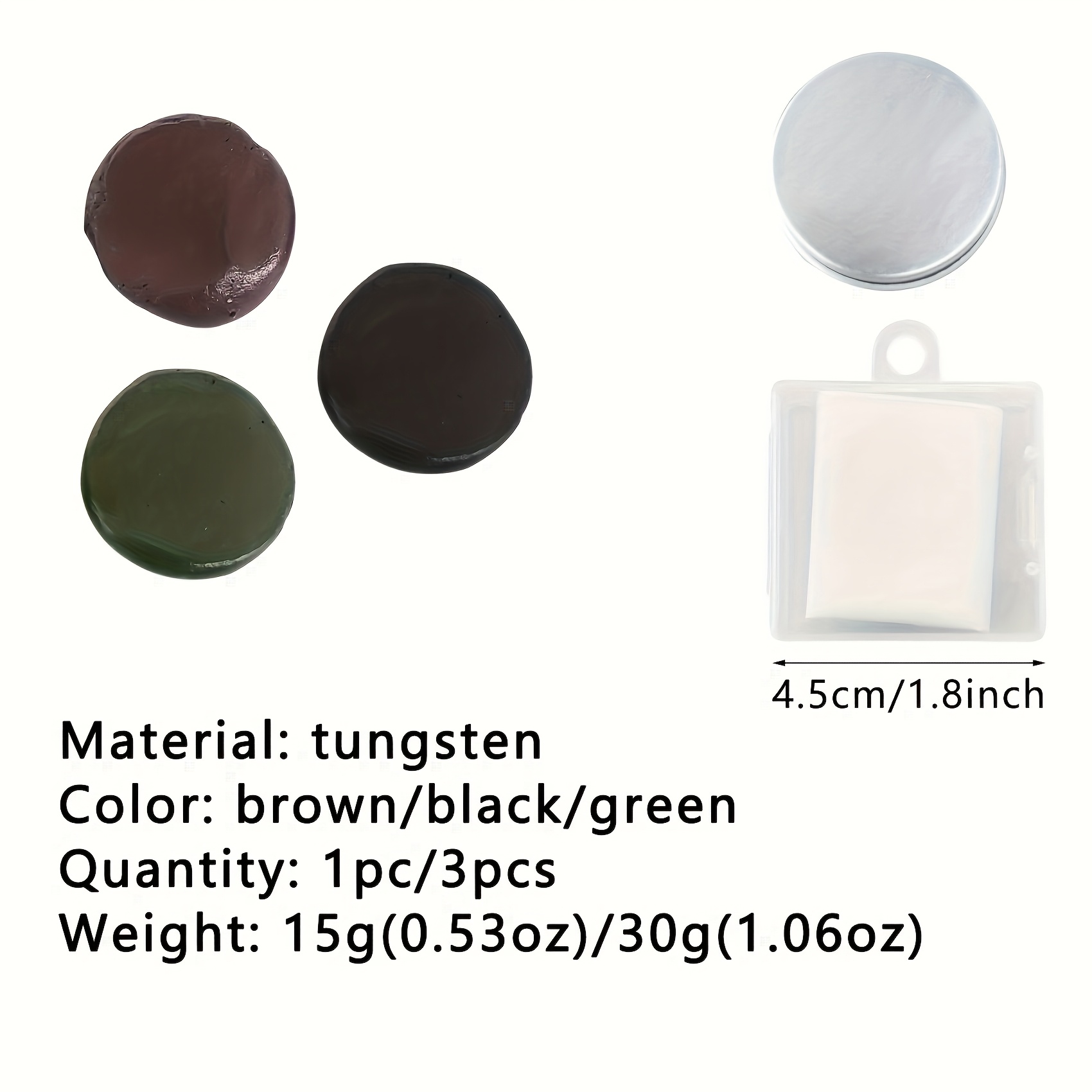Tungsten Putty 0.5oz(15g) Tika - Fishing Equipment And Accessories 评论和价格