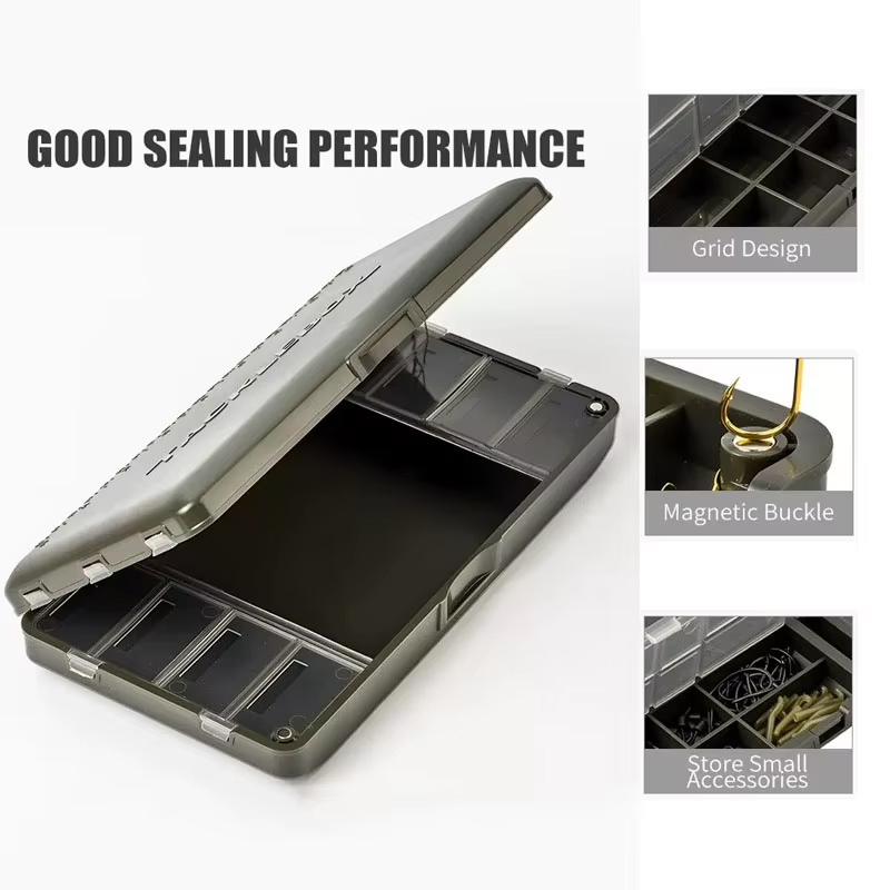 Large Capacity Hard PVC Tackle - Fishing Equipment Storage 评论和价格