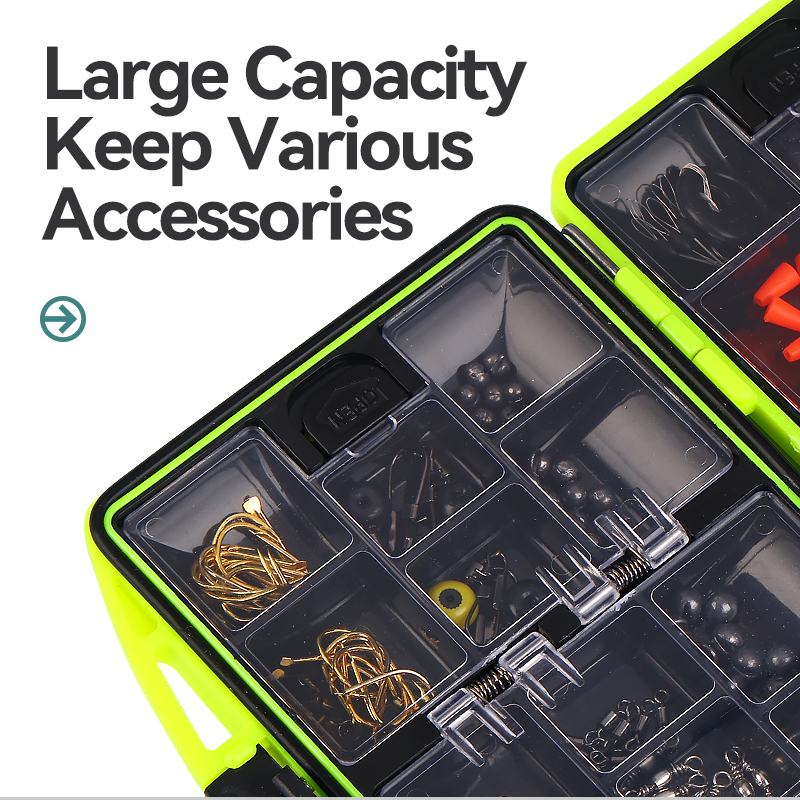 WEIHE 185pcs fishing accessori - Fishing Equipment Storage 评论和价格