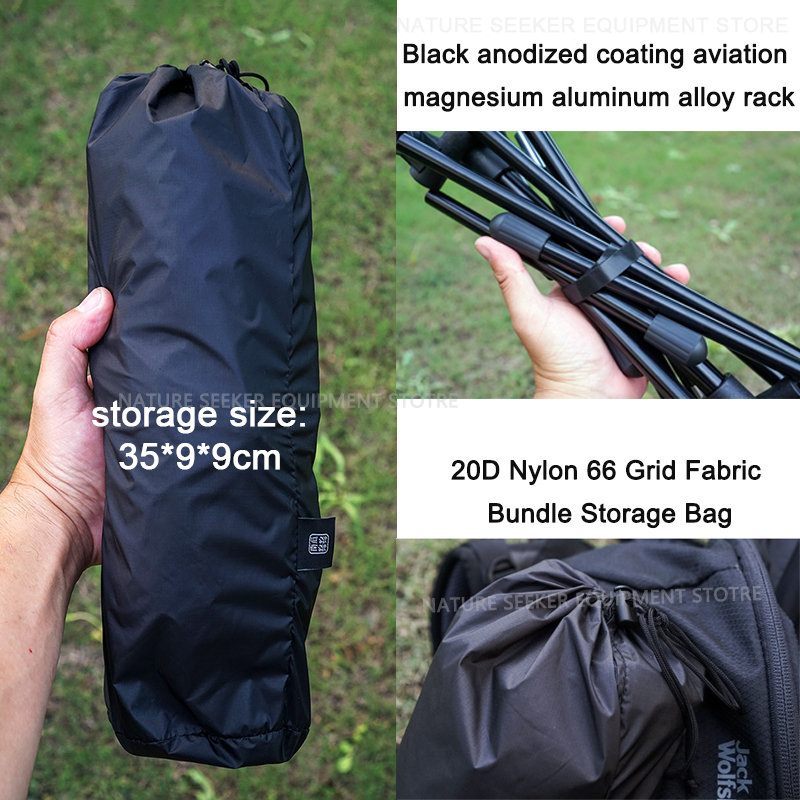 650g Ultralight Folding Campin - Fishing Backpack 评论和价格