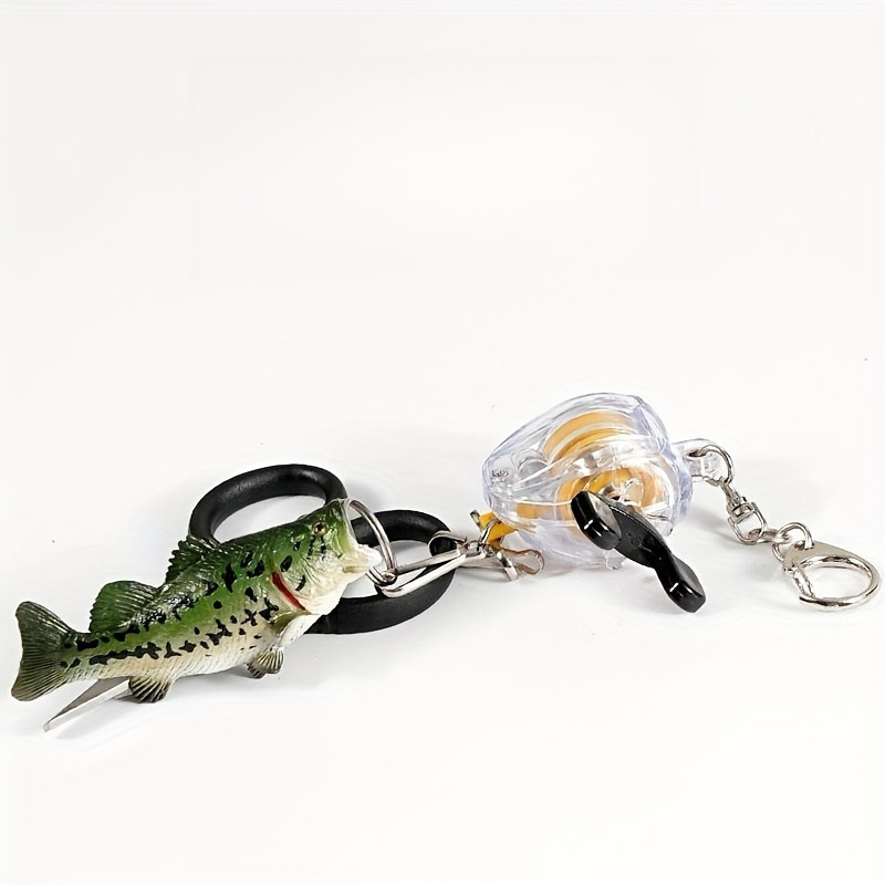 3D Sea Bass Keychain, lure Fis - Bass Fishing Lure 评论和价格