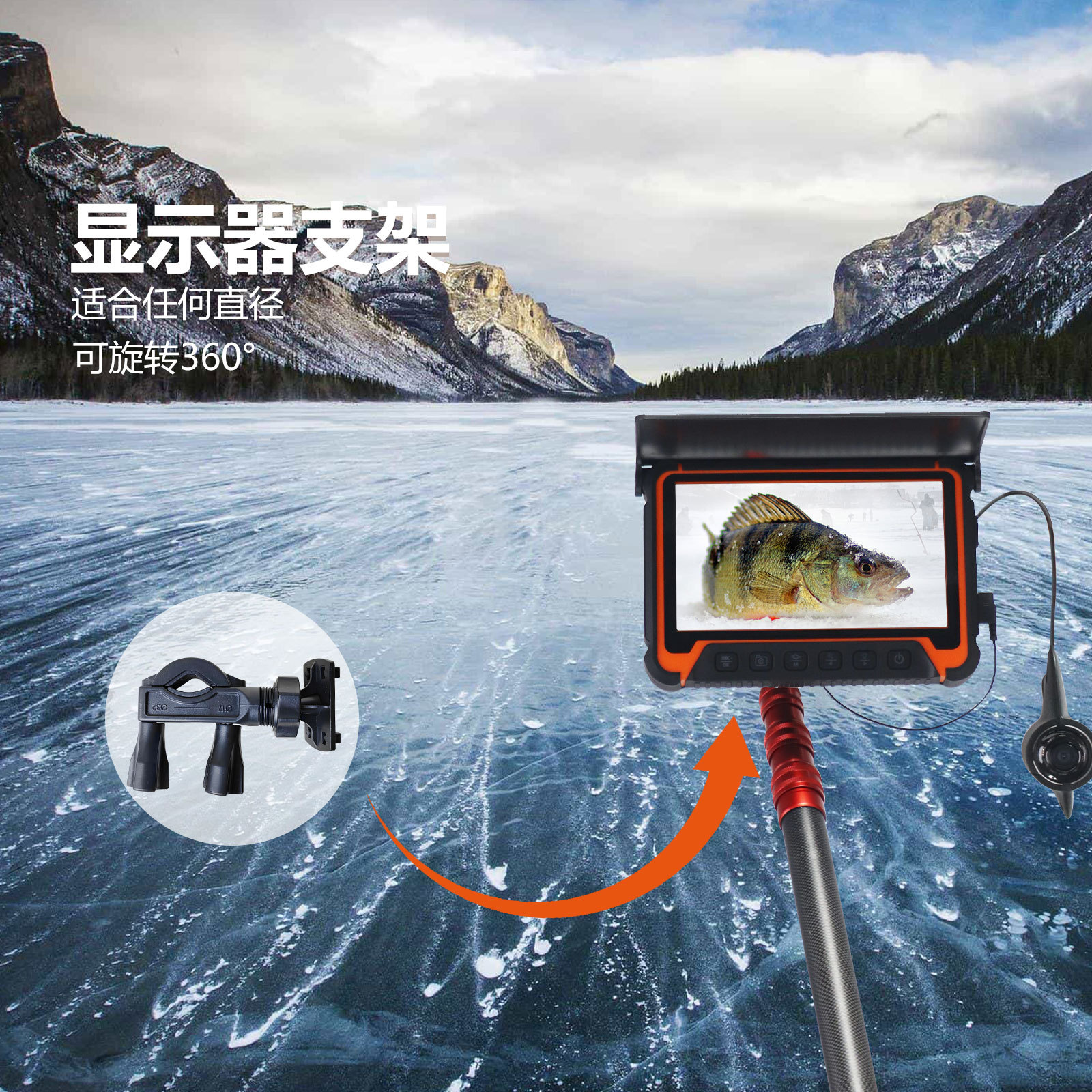 5Inch IPS Screen Underwater 15 - Underwater Fishing Camera 评论和价格