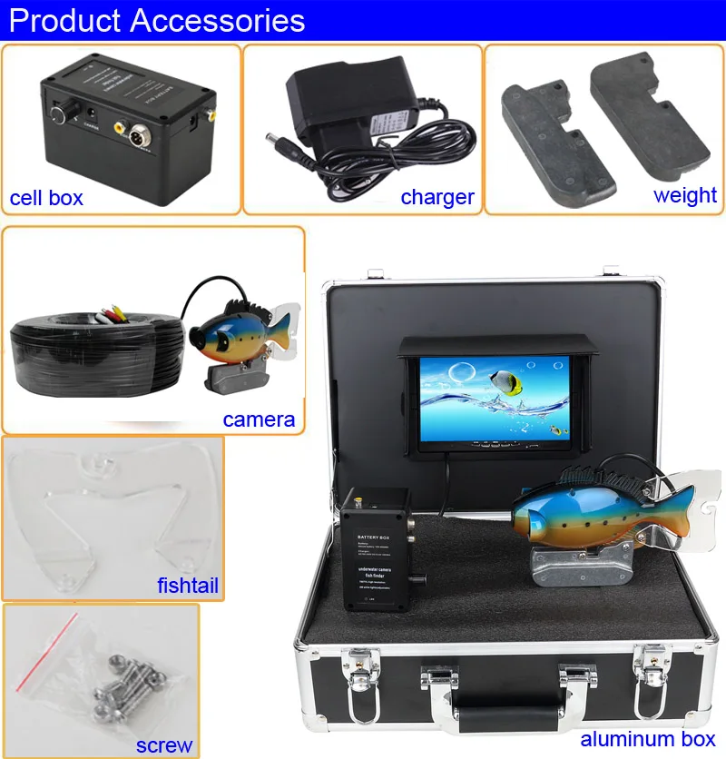 SY801 Underwater Fishing Camer - Underwater Fishing Camera 评论和价格