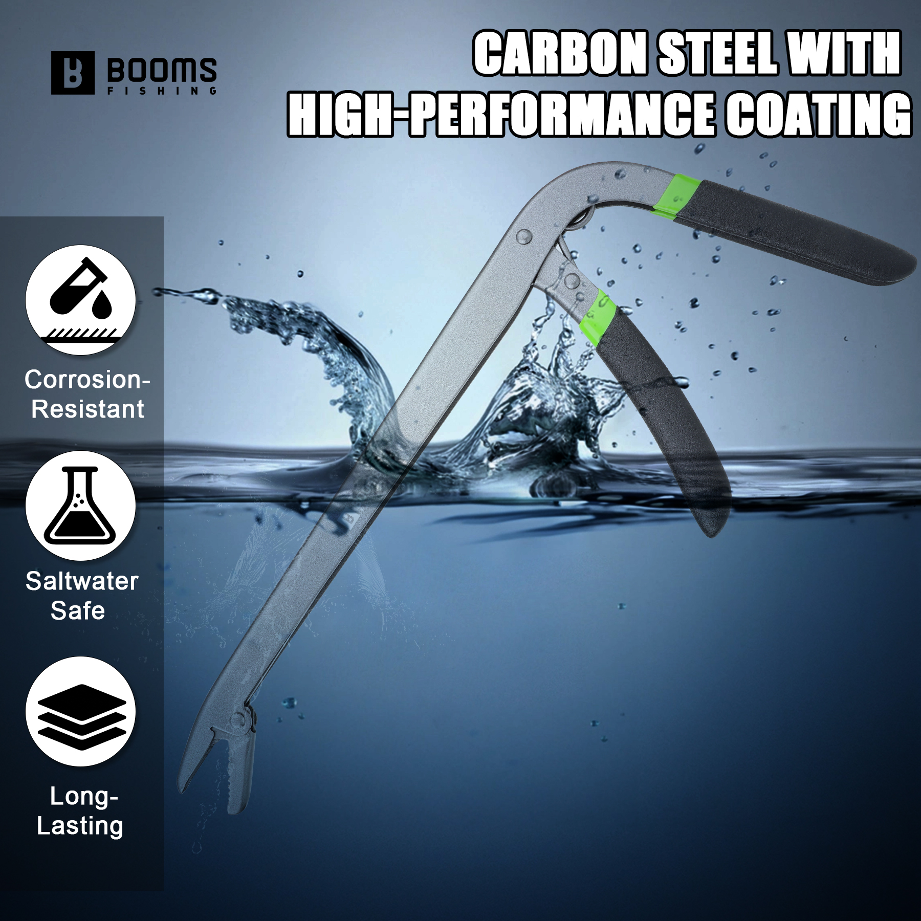 Booms Fishing 25cm Carbon Stee - Fishing Equipment Pictures 评论和价格