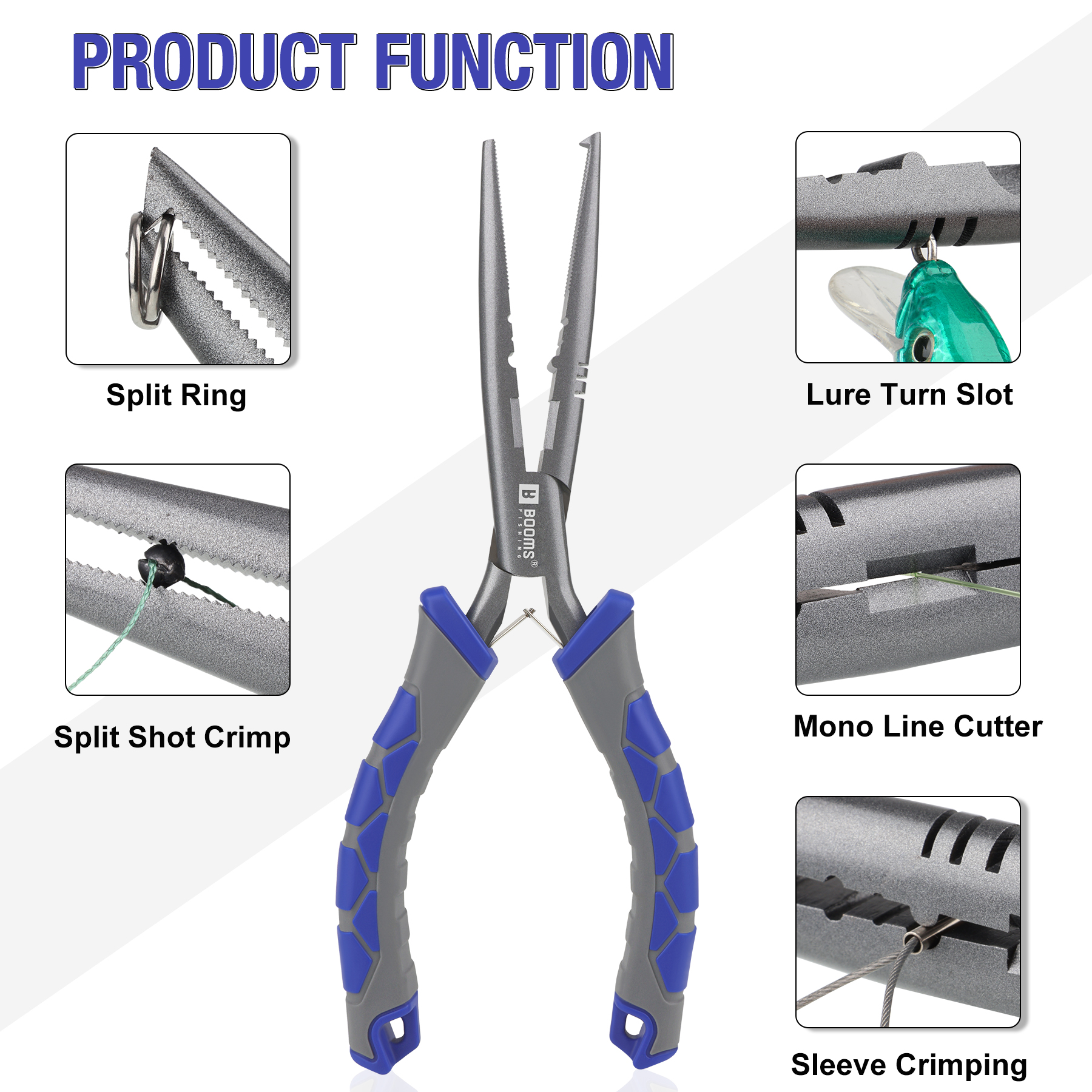 Booms Fishing 23cm Pliers and  - Fishing Equipment Pictures 评论和价格