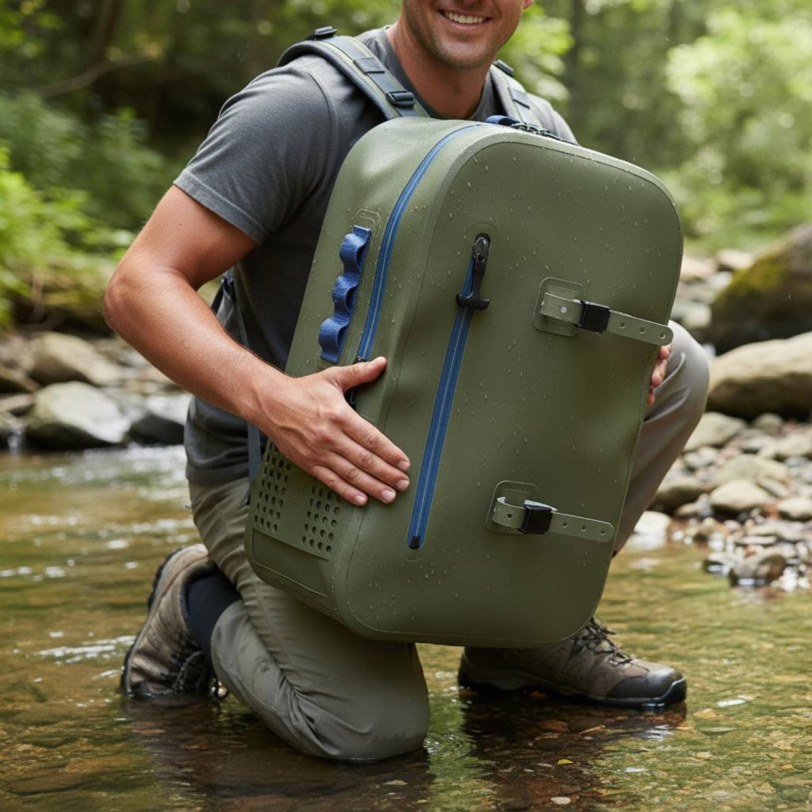 Rod Holder Backpack Breathable - Fishing Backpack 评论和价格