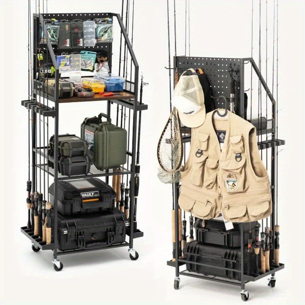 Fishing Rod Holders for Garage - Fishing Equipment And Accessories 评论和价格