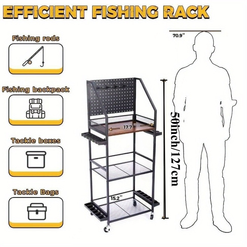 Fishing Rod Holders for Garage - Fishing Equipment And Accessories 评论和价格