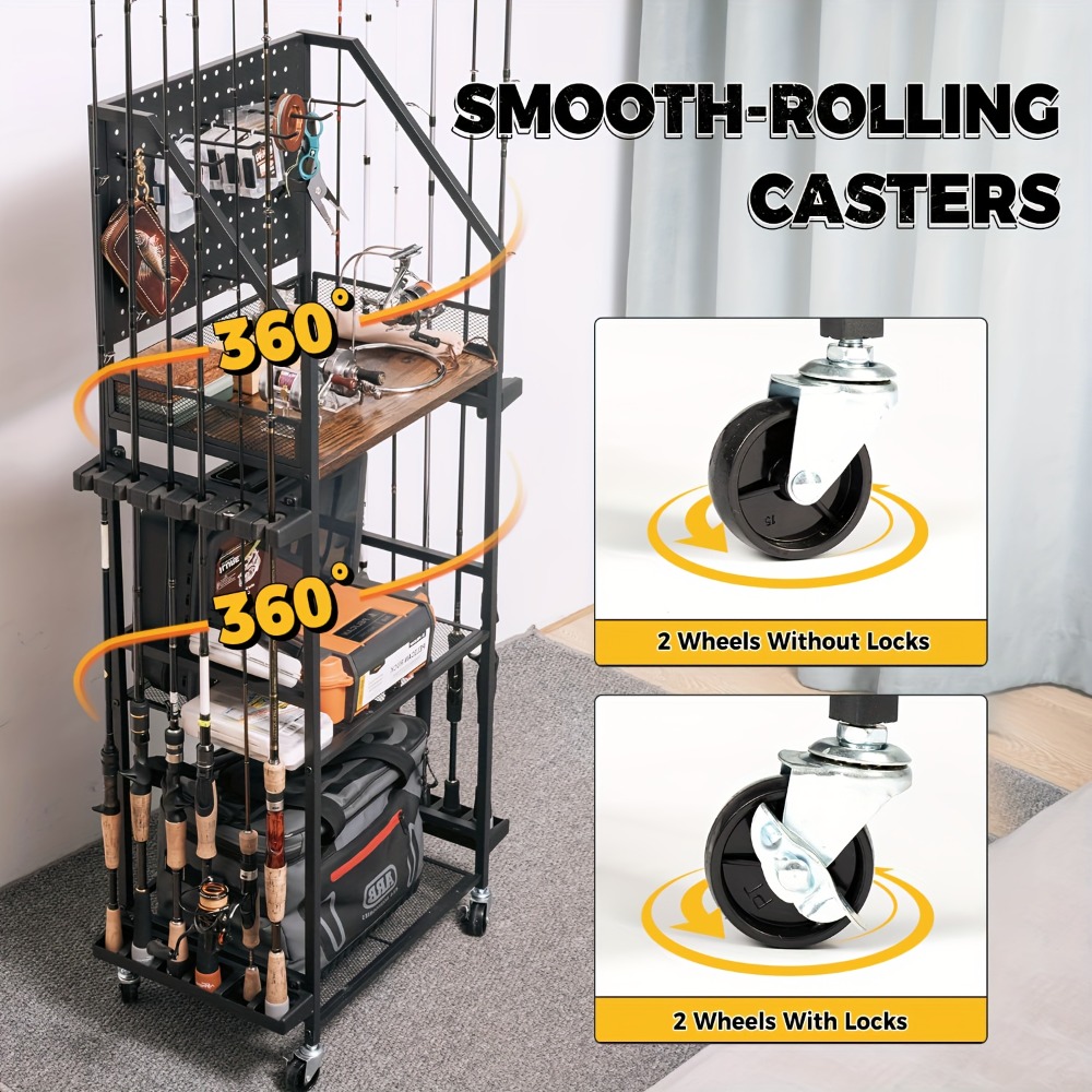 Fishing Rod Holders for Garage - Fishing Equipment And Accessories 评论和价格