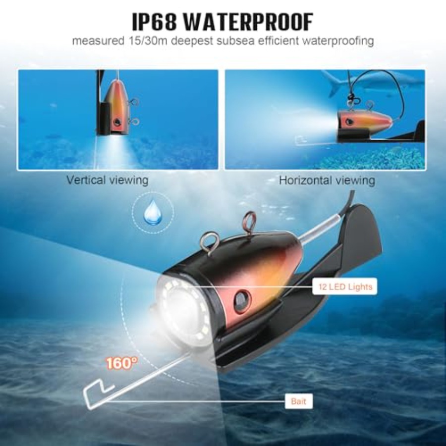 Portable 5 Underwater Fishing  - Underwater Fishing Camera 评论和价格