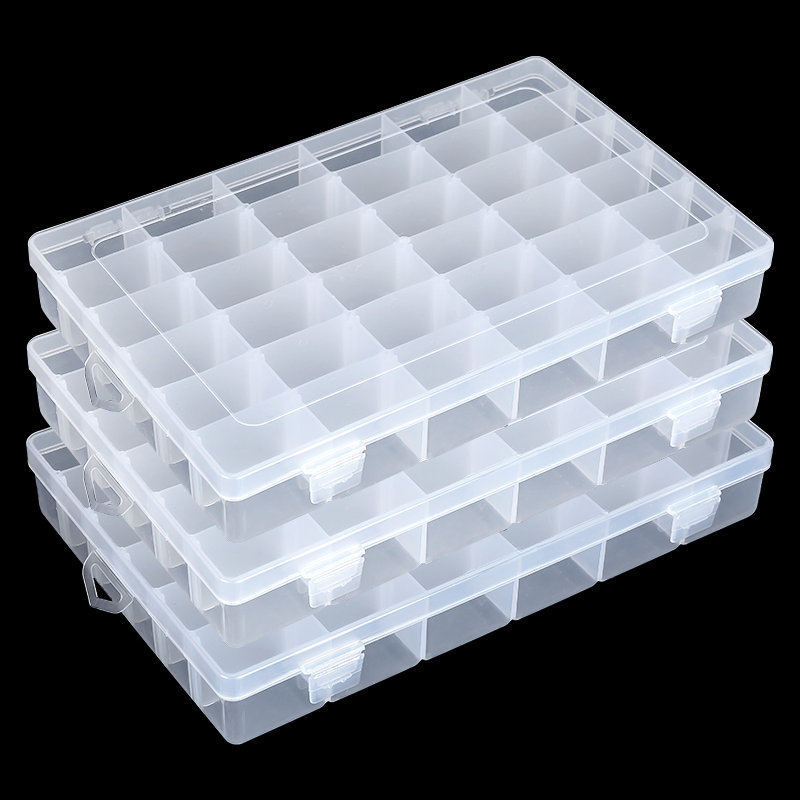 36 Grids Plastic Organizer Box - Fishing Equipment Storage 评论和价格